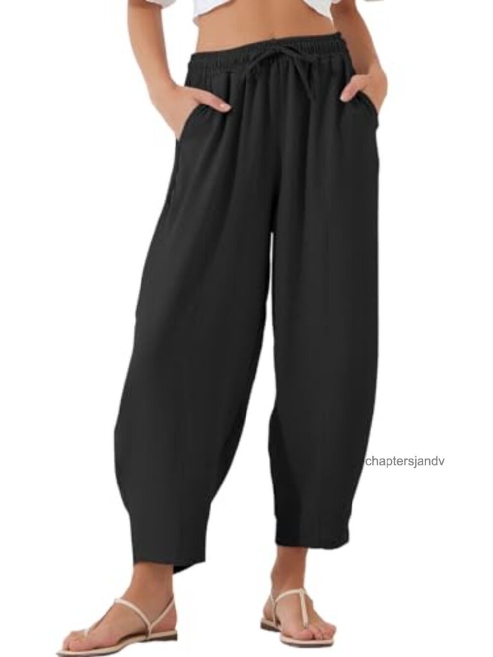 High Waisted Wide Leg Palazzo Trousers